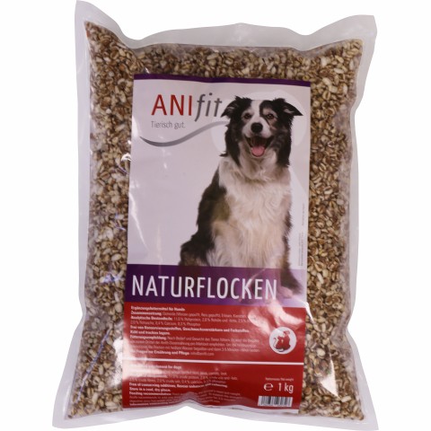 Hund B.A.R.F. Flocken Naturflocke 1 kg 1 Stück -1- Anifit
